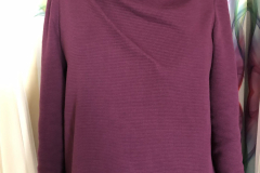 Shirt mit Falten